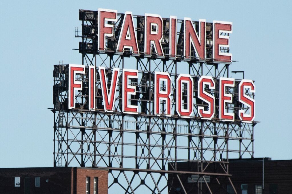 Enseigne Farine Five Roses